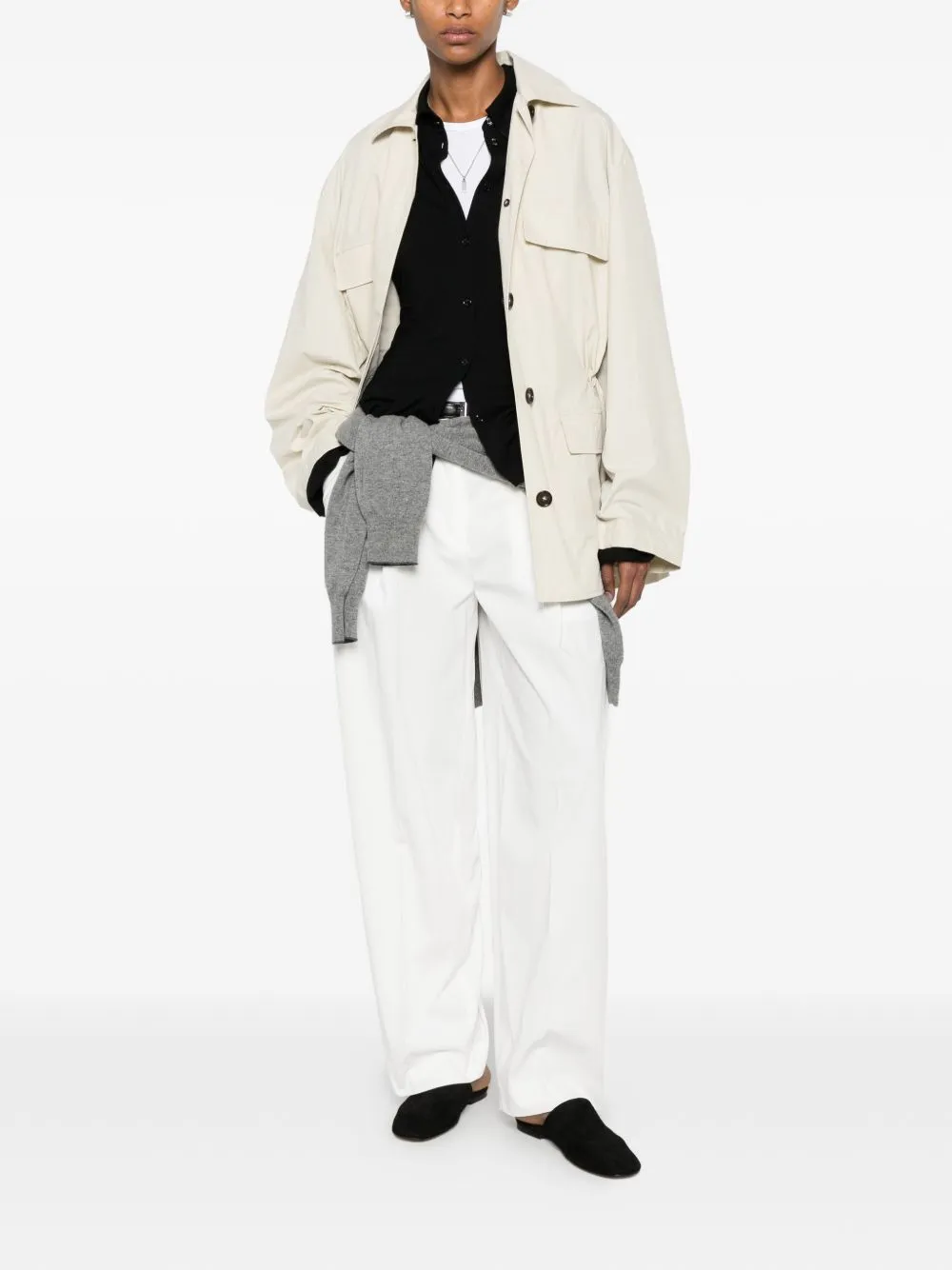 Cotton Blend Jacket sold by Wanan Luxury product image thumbnail 2