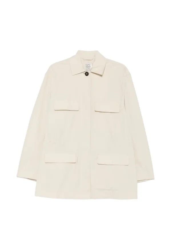 Cotton Blend Jacket made by Toteme