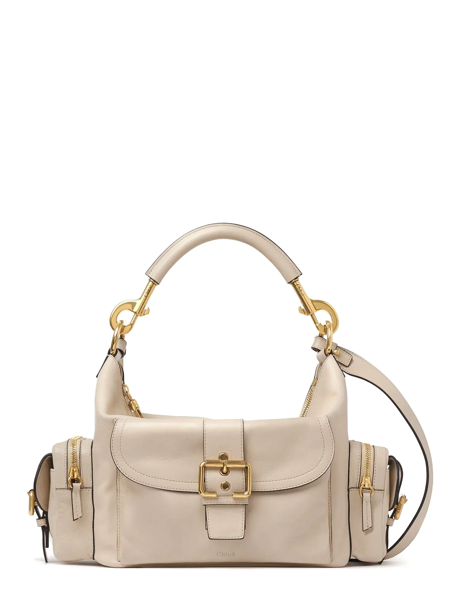Medium Double Carry Leather Shoulder Bag sold by Wanan Luxury
