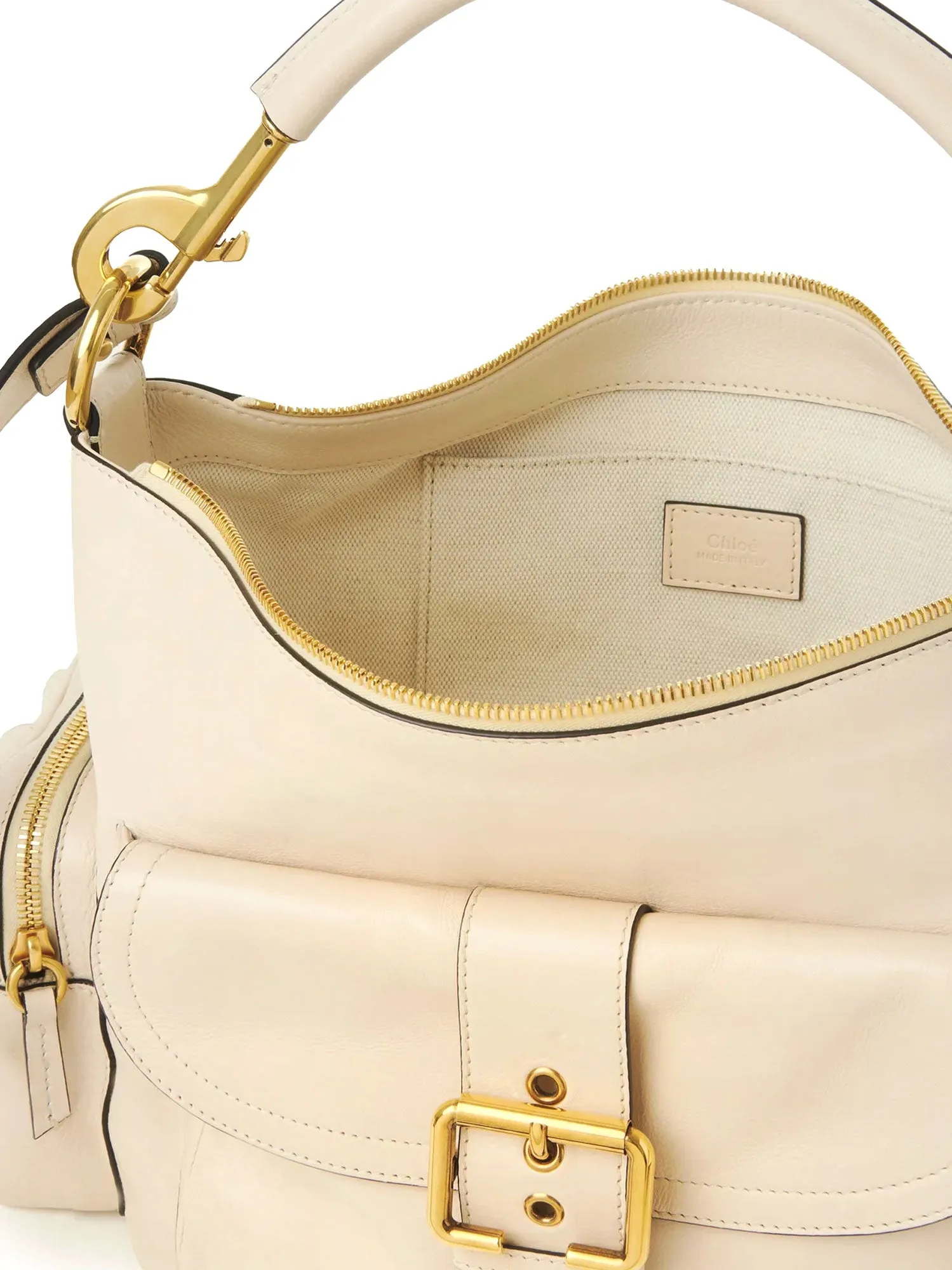 Medium Double Carry Leather Shoulder Bag sold by Wanan Luxury product image thumbnail 4