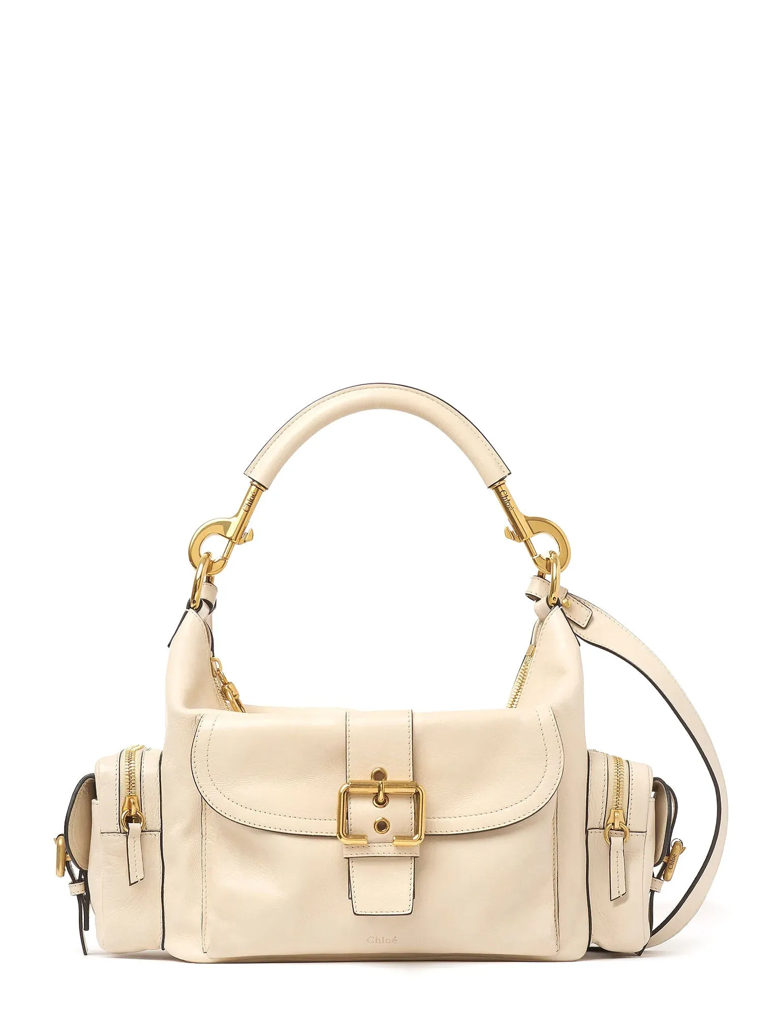Medium Double Carry Leather Shoulder Bag sold by Wanan Luxury