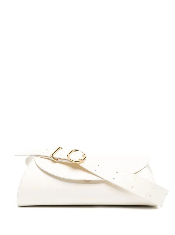 Cannolo Small Leather Shoulder made by Jil Sander