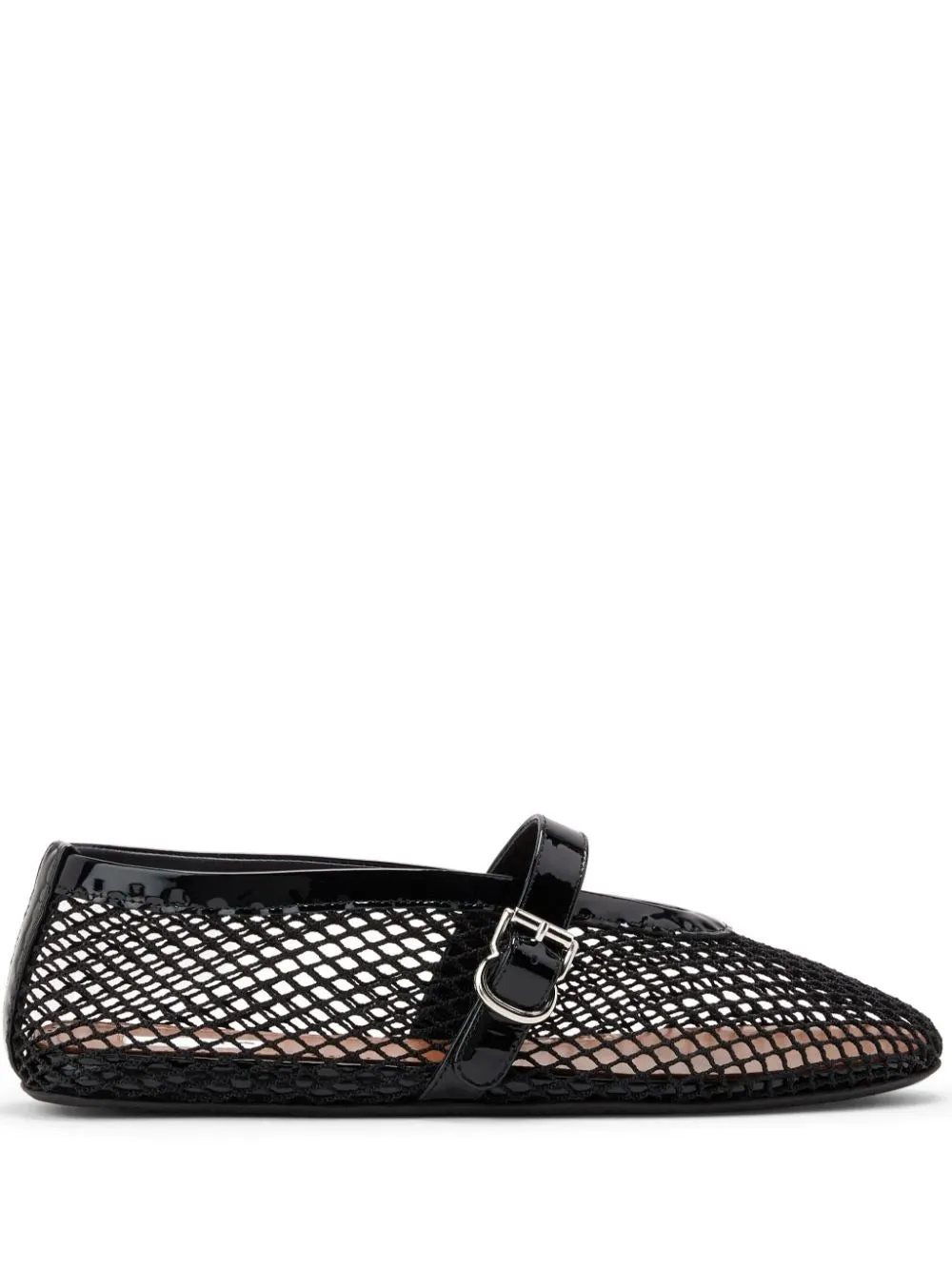 Ballet Flats In Fishnet sold by Wanan Luxury