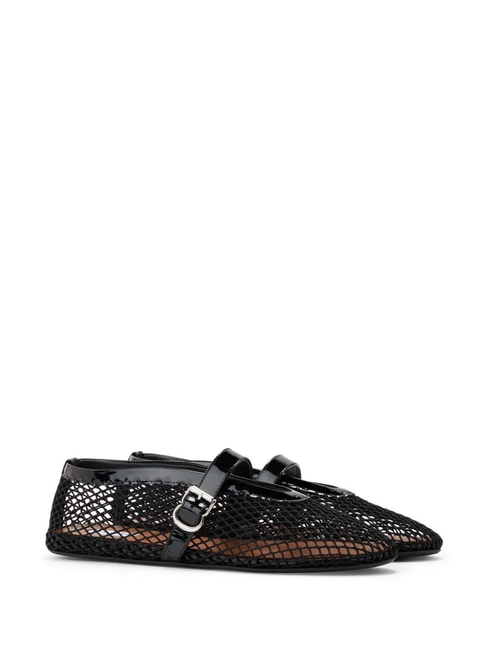 Ballet Flats In Fishnet sold by Wanan Luxury product image thumbnail 2