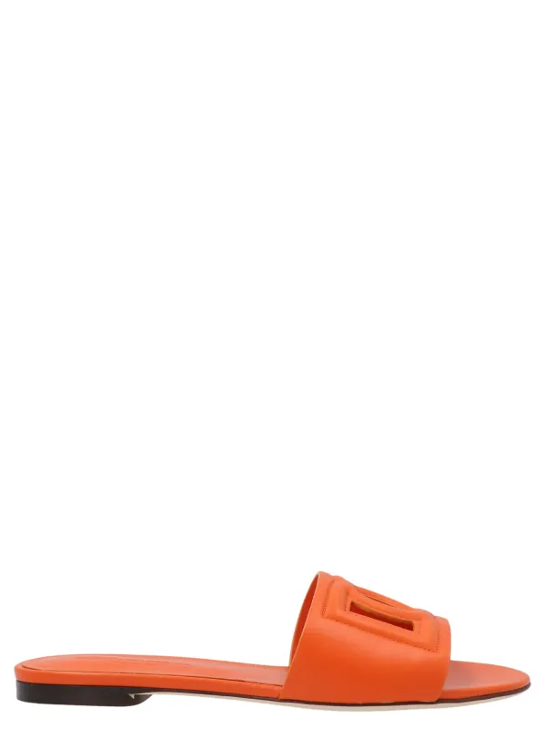 Bianca Sandals Orange made by Dolce & Gabanna