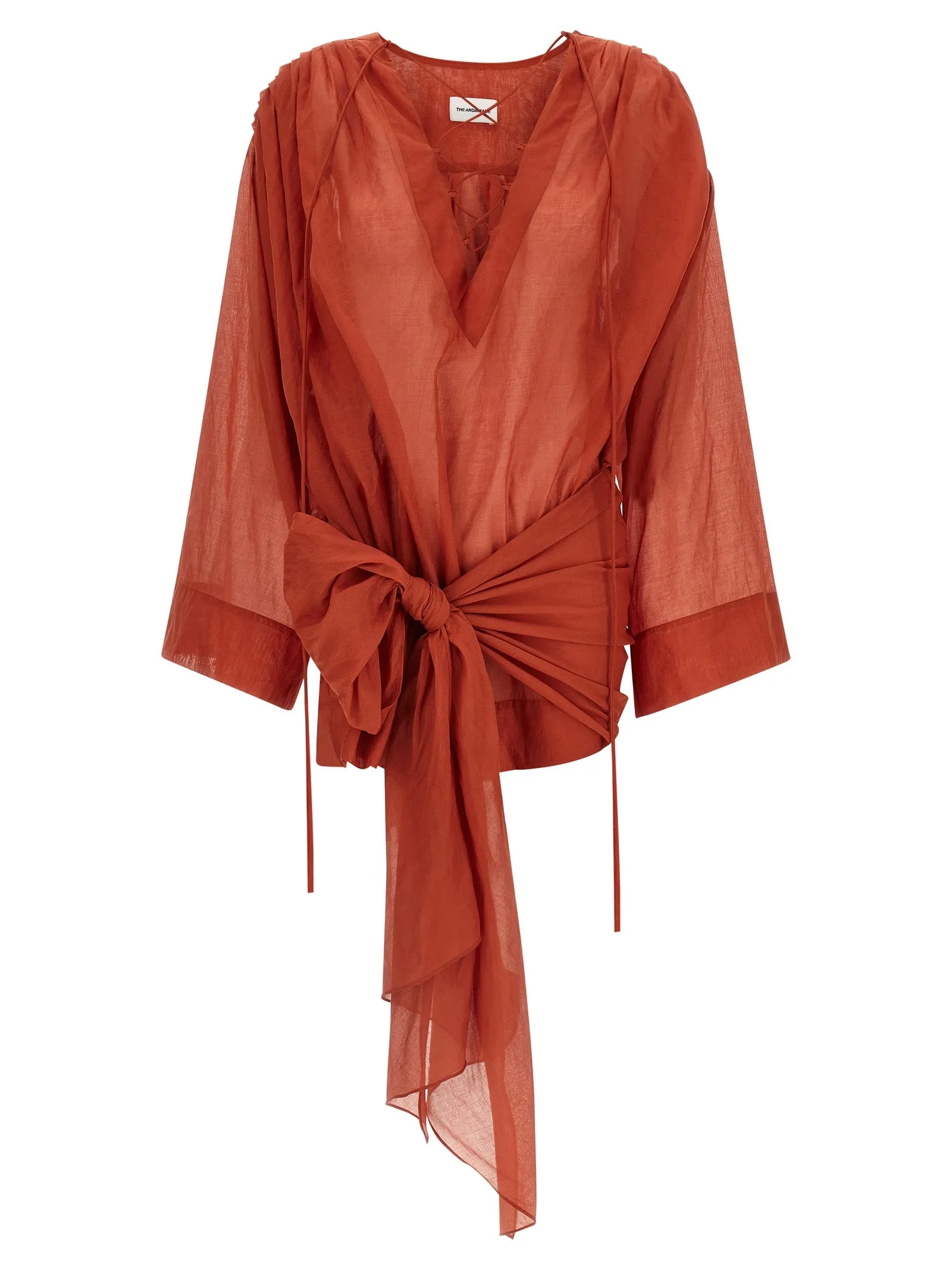 Indira Dresses Red sold by Wanan Luxury