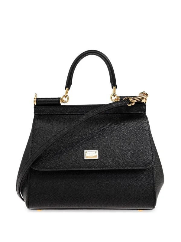 Sicily Small Handbag In Dauphine Calfskin made by Dolce & Gabanna