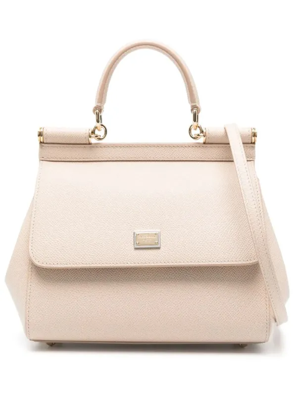 Sicily Small Handbag In Dauphine Calfskin made by Dolce & Gabanna