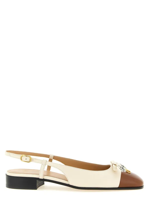 Valet Du Roi Flat Shoes Black made by Valentino Garavani