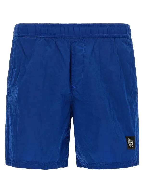B100004 Beachwear Blue made by Stone Island