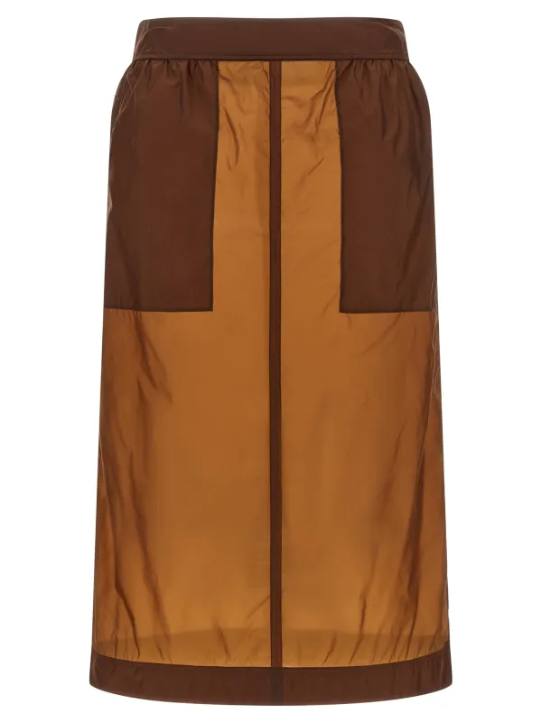 Nylon Skirt Skirts Brown made by Yves Saint Laurent
