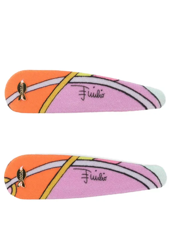 Hair Clip Set made by Emilio Pucci