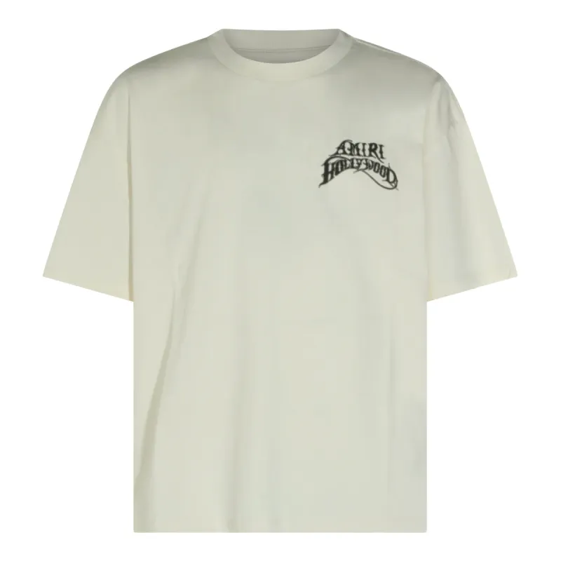 T-Shirts And Polos Ivory made by AMIRI