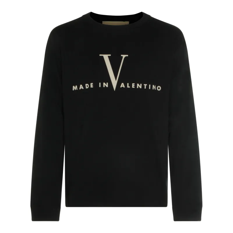 T-Shirts And Polos Black made by Valentino Garavani