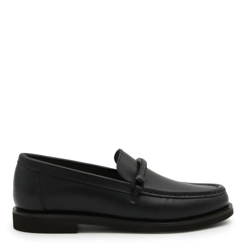 Flat Shoes Black made by Brunello Cucinelli