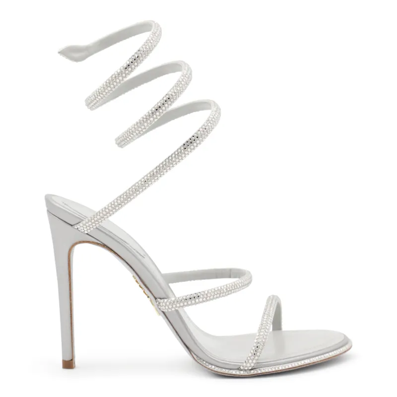 Sandals Silver made by Rene Caovilla