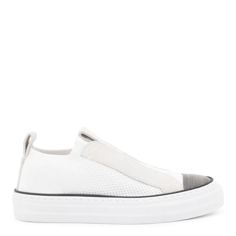Sneakers Bianco made by Brunello Cucinelli