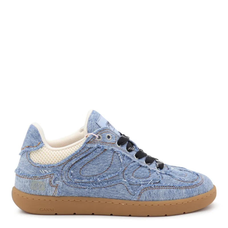 Sneakers Light Blue made by Ganni