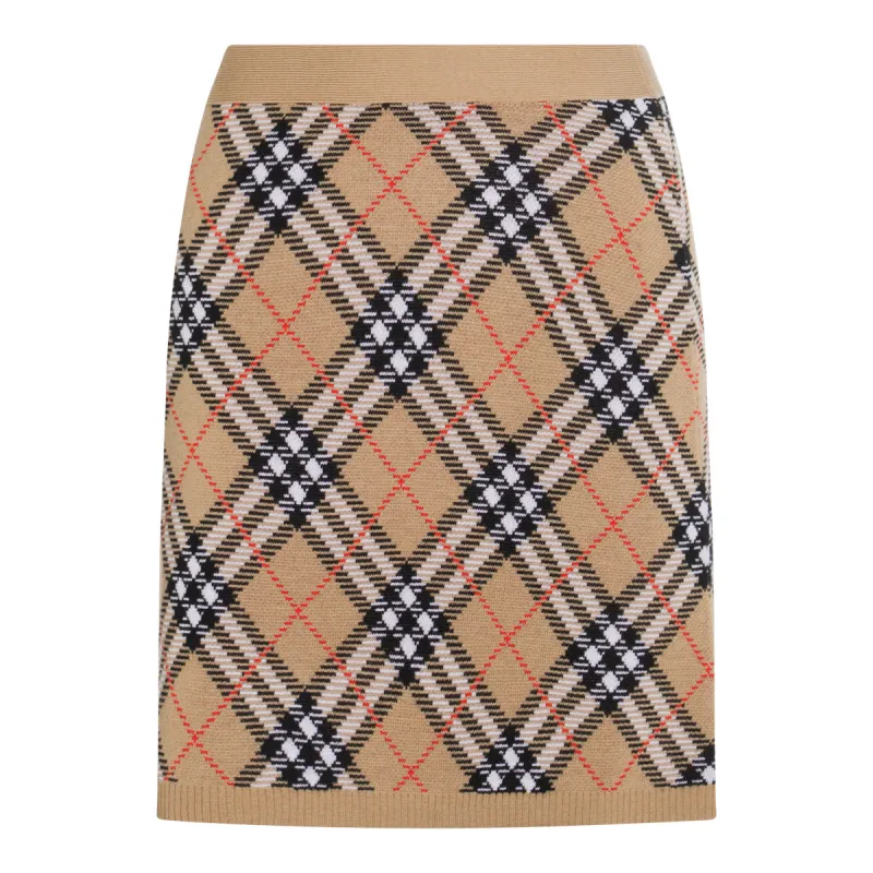 Skirts Sand Ip Check made by Burberry