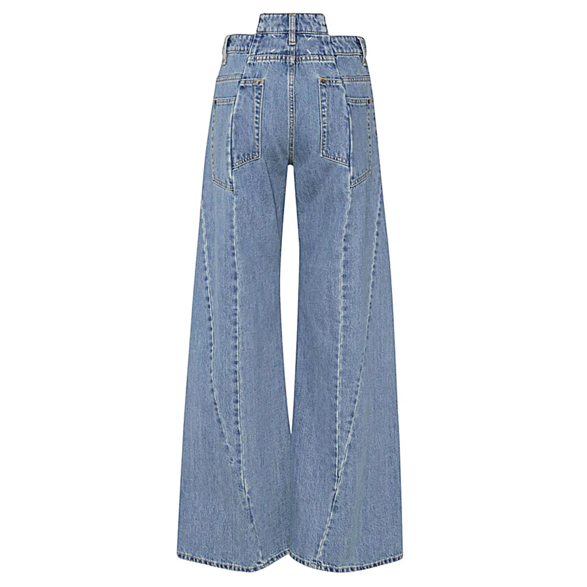 Jeans Medium Blue sold by Wanan Luxury product image thumbnail 2