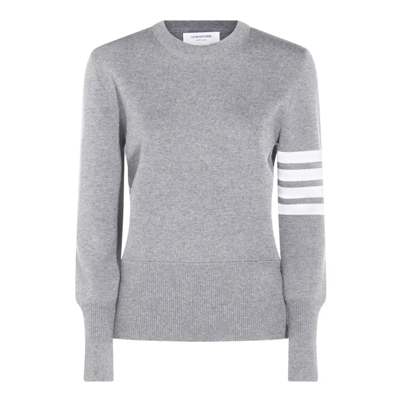 Sweaters Lt Grey made by Thom Browne