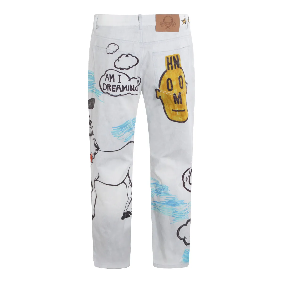 Jeans White sold by Wanan Luxury product image thumbnail 2