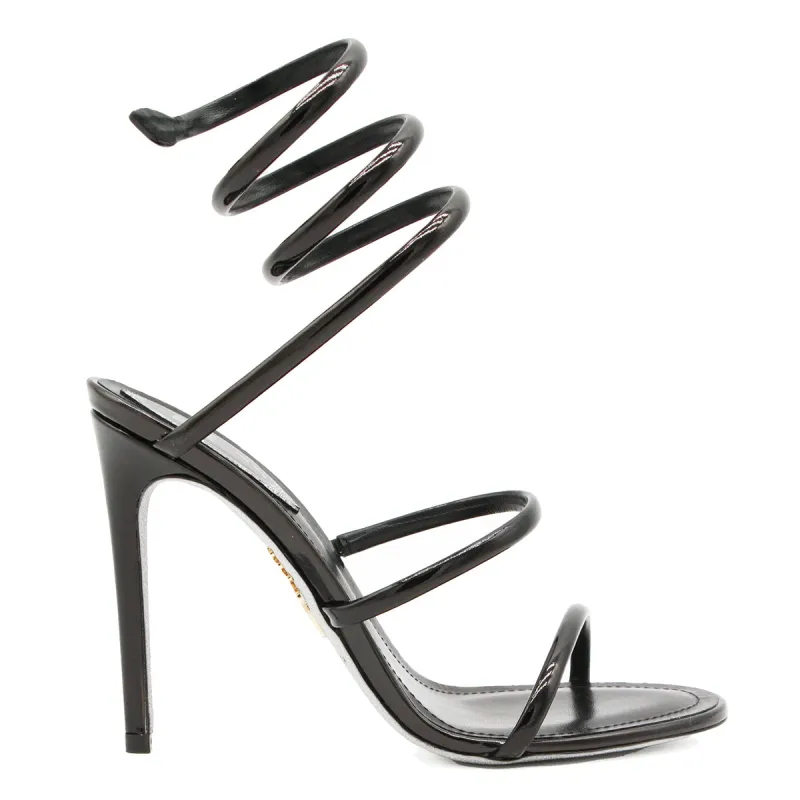 Sandals Black made by Rene Caovilla