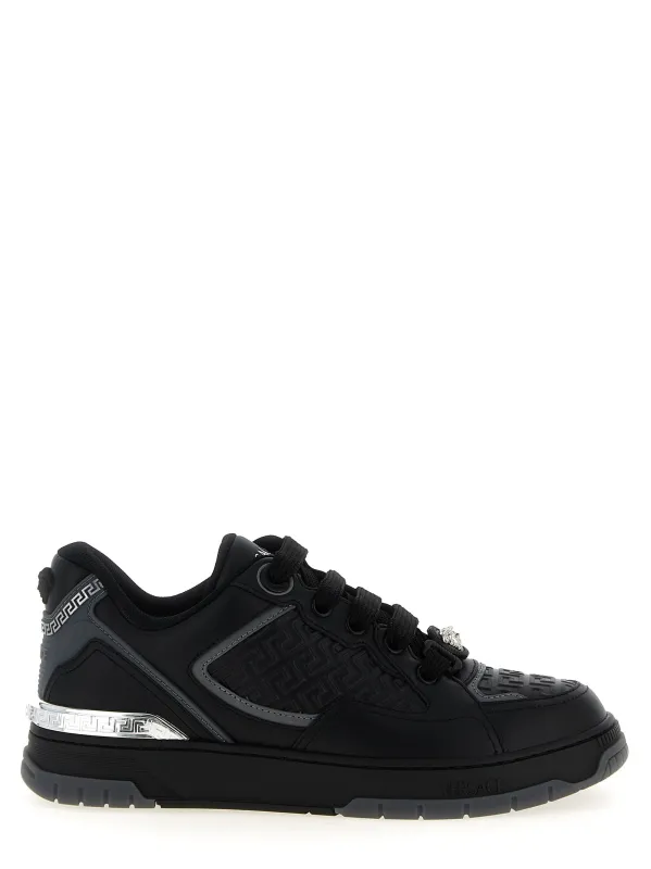 Biggie Basket Sneakers Black made by Versace