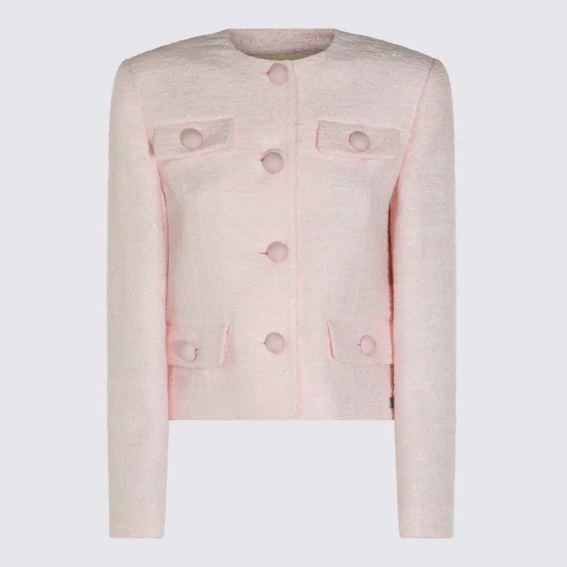 Jackets Glossy Pink made by Valentino Garavani