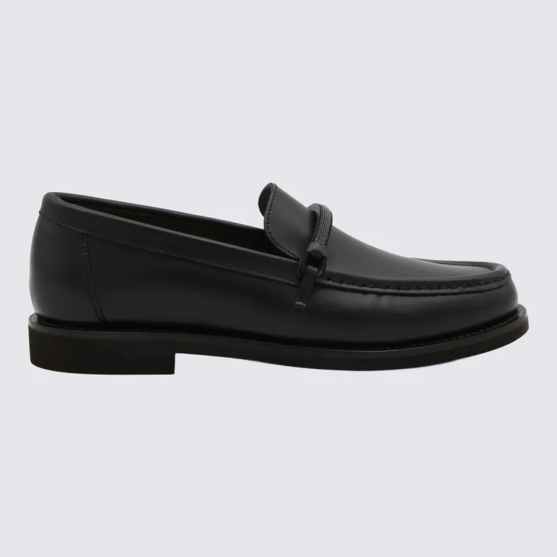 Flat Shoes Black made by Brunello Cucinelli
