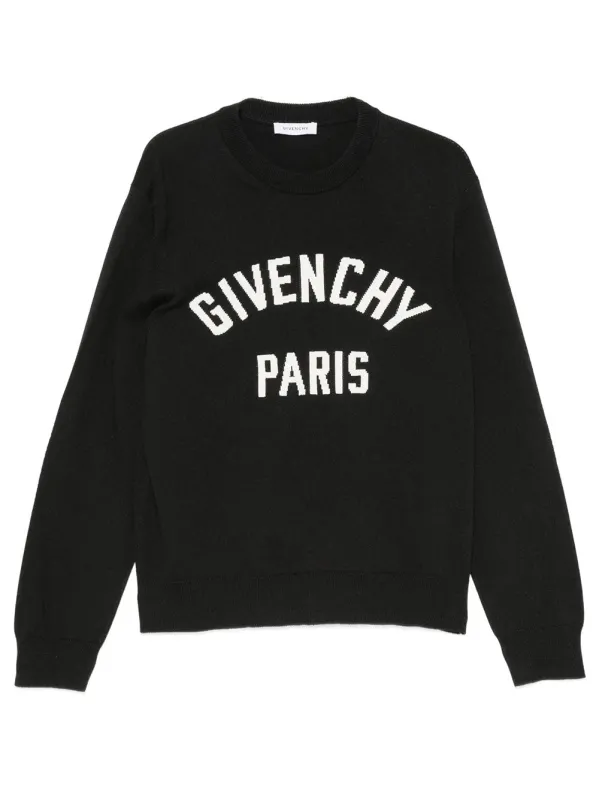 Couture Seam Knitted Sweater With Givenchy Paris Detail made by Givenchy