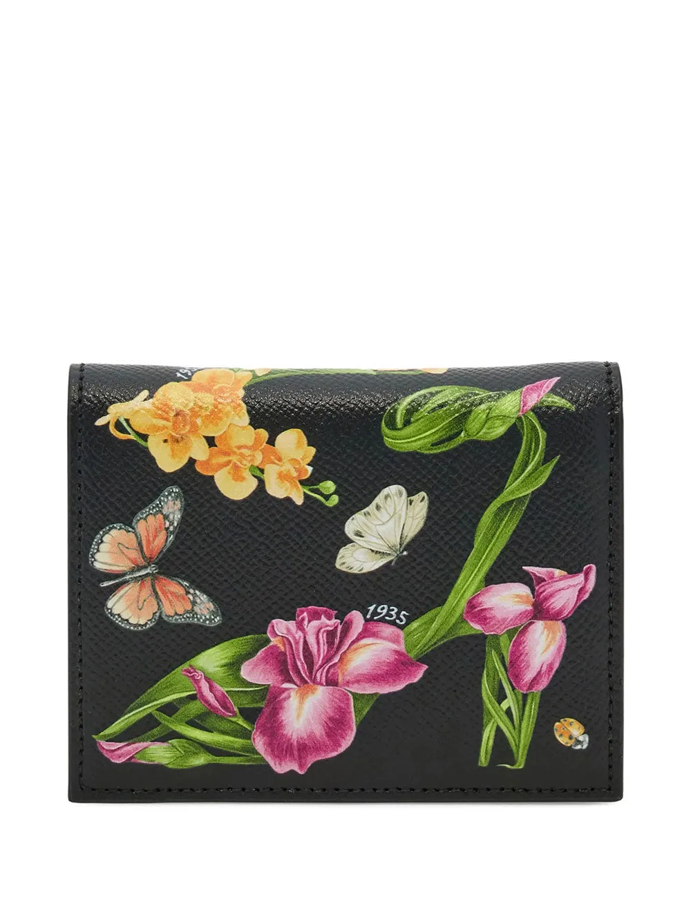Floral Print Gancini Compact Wallet sold by Wanan Luxury product image thumbnail 3
