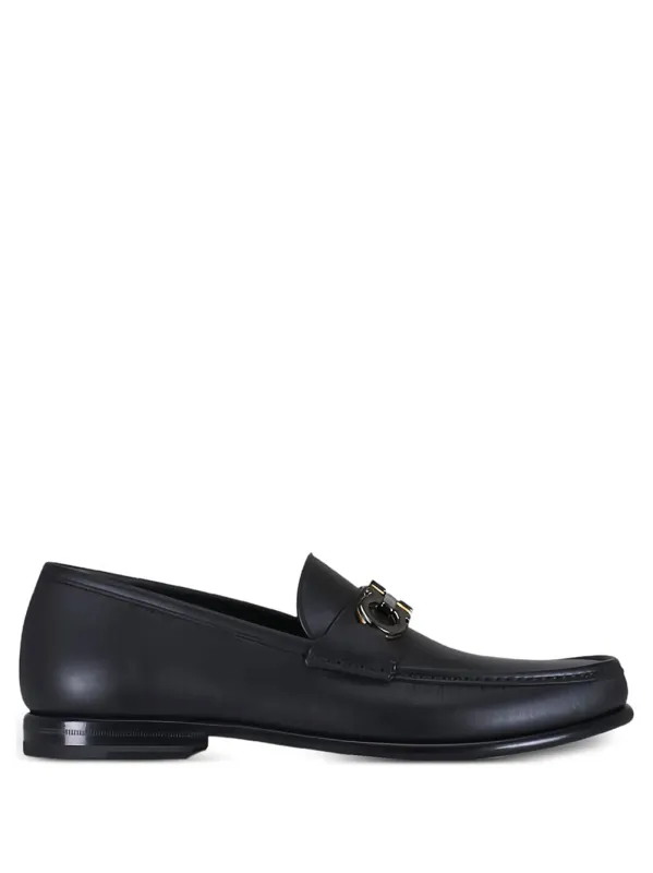 Avril Gancini Buckle Loafers made by Salvatore Ferragamo