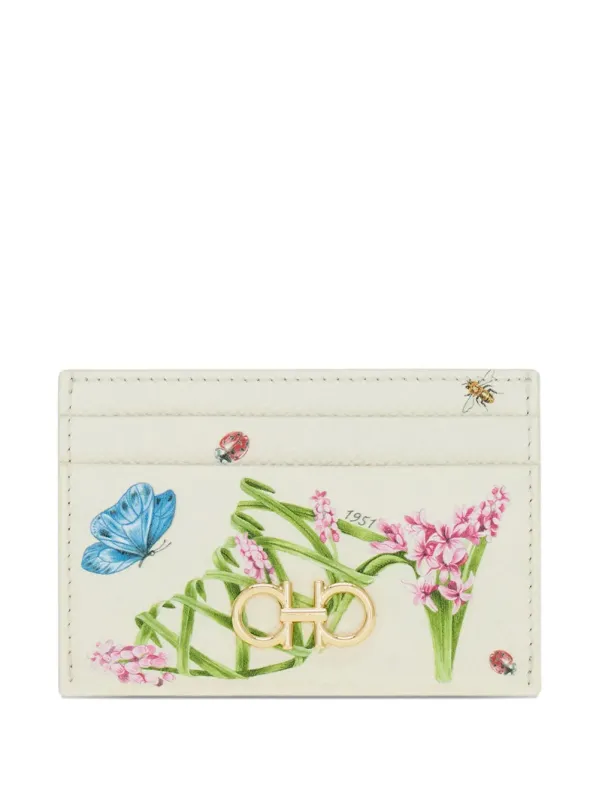 Credit Card Cases White made by Salvatore Ferragamo