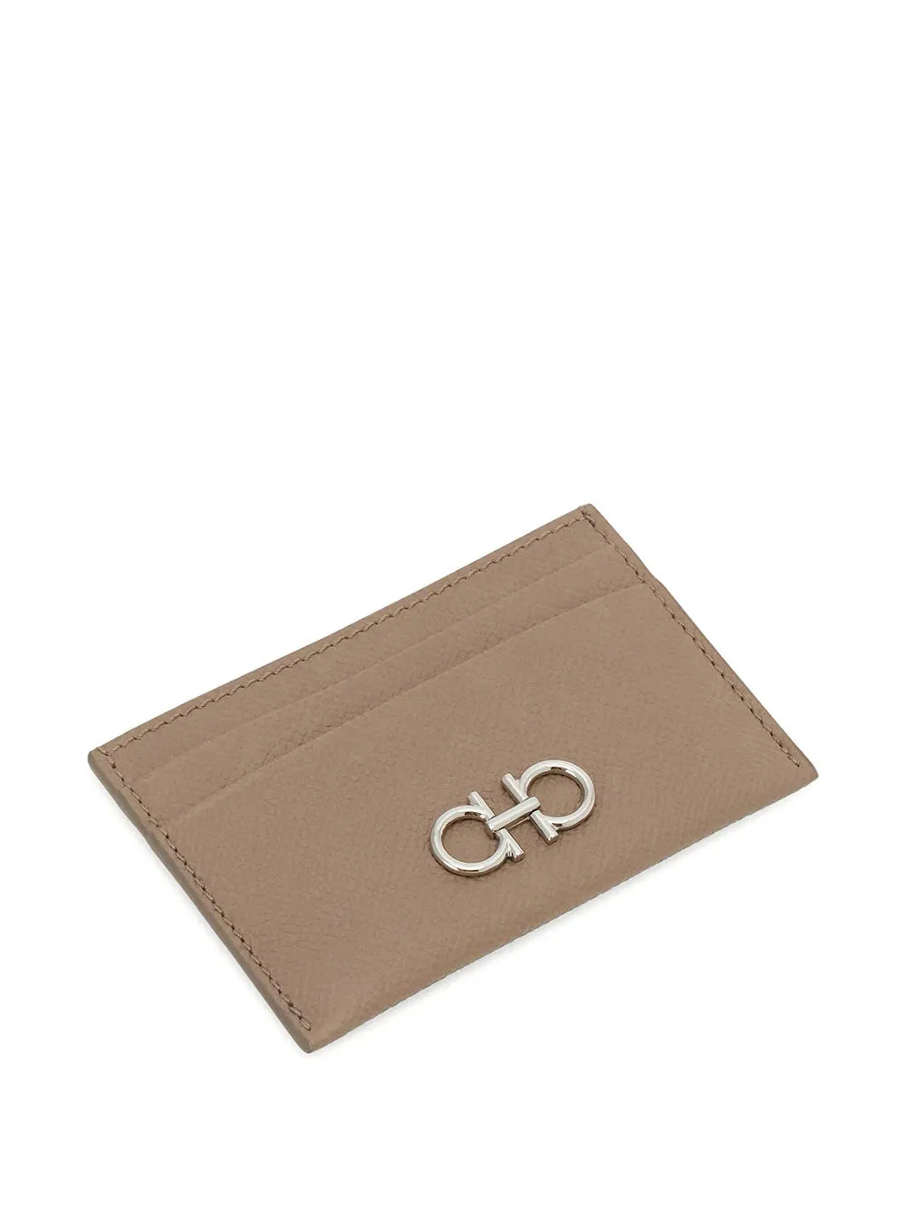 Gancini Grained Leather Card Holder sold by Wanan Luxury product image thumbnail 3