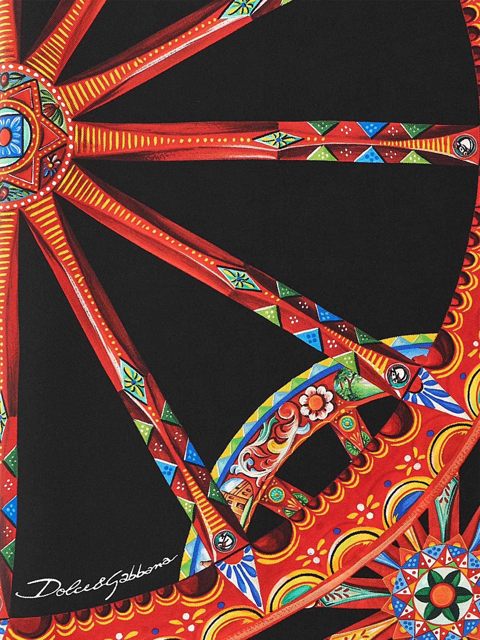 Carretto Scarves And Foulards Multicolor sold by Wanan Luxury product image thumbnail 3
