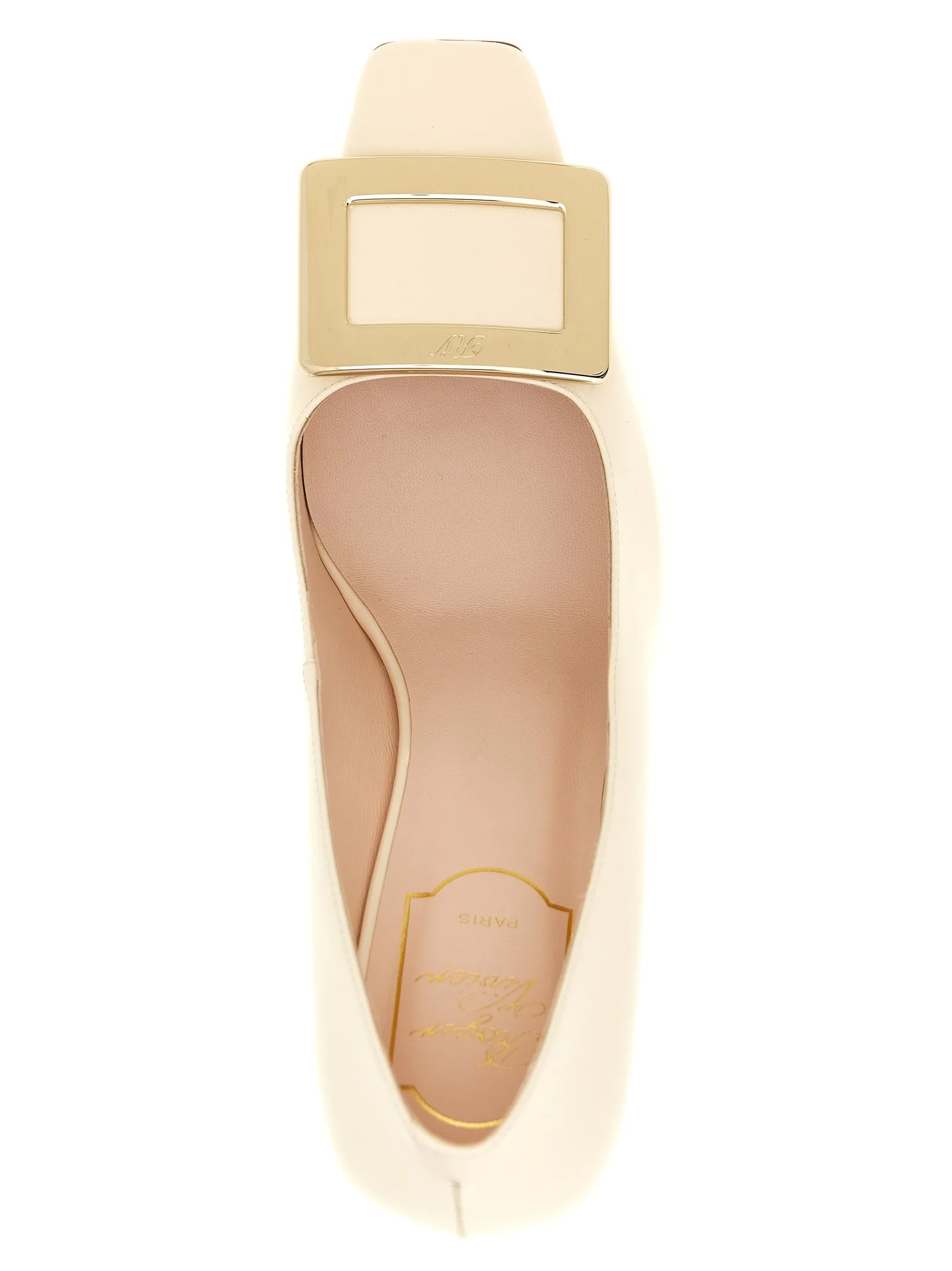 Belle Vivier Pumps White sold by Wanan Luxury product image thumbnail 4