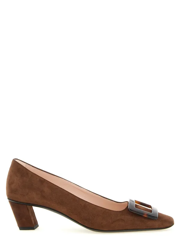 Belle Viver Pumps Brown made by Roger Vivier