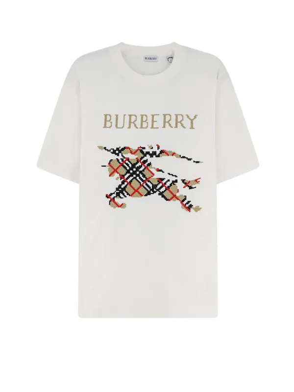 T-Shirts And Polos Chalk made by Burberry