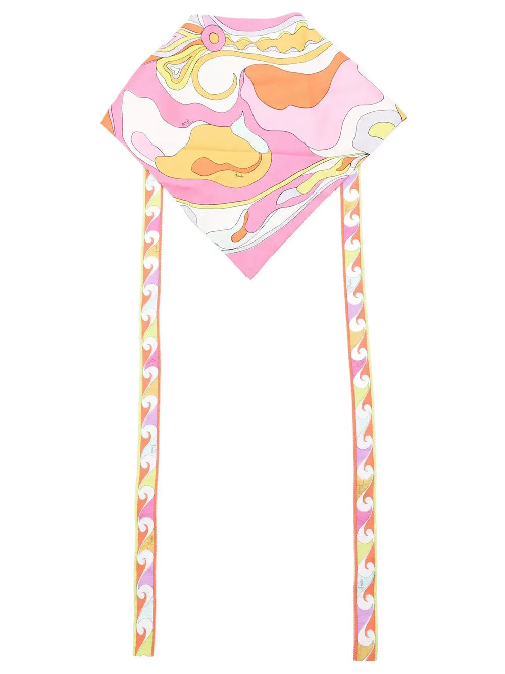 Orchidee Print Silk Bandana sold by Wanan Luxury product image thumbnail 2