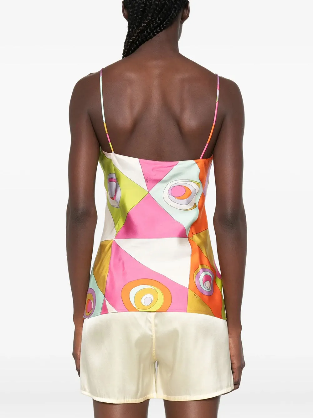 Occhi Print Silk Top sold by Wanan Luxury product image thumbnail 4