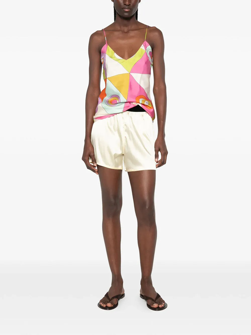 Occhi Print Silk Top sold by Wanan Luxury product image thumbnail 2