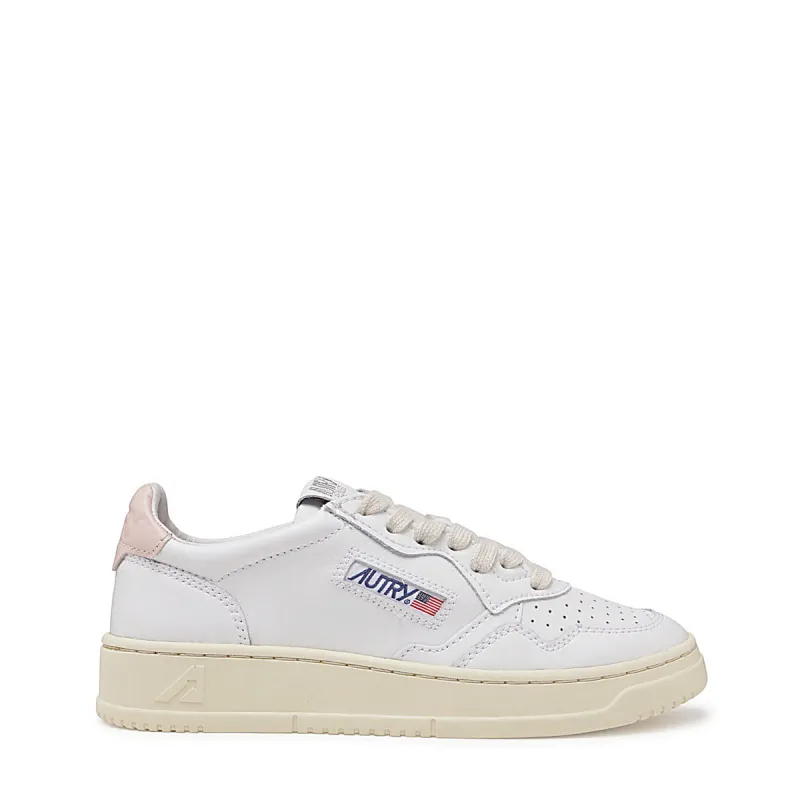Sneakers Leat/Leat Wht/Pink made by Autry