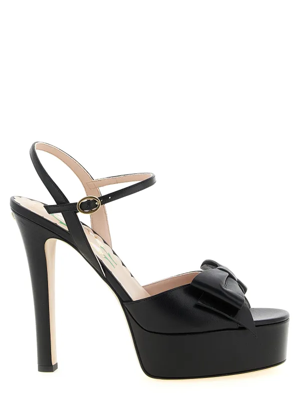 Bowow Sandals Black made by Valentino Garavani