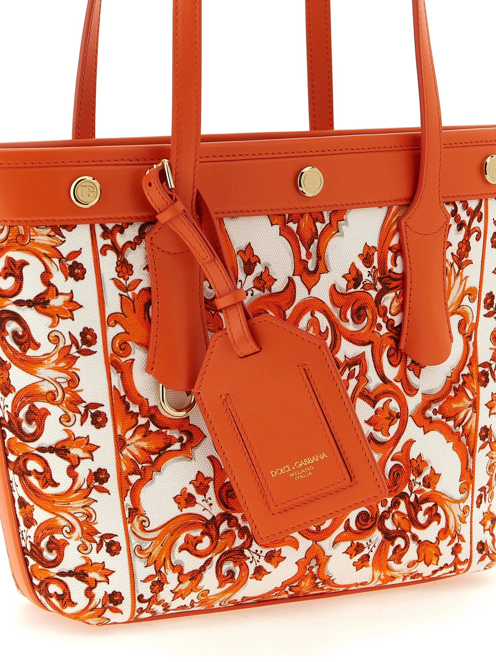 Atene Tote Bag Orange sold by Wanan Luxury product image thumbnail 3