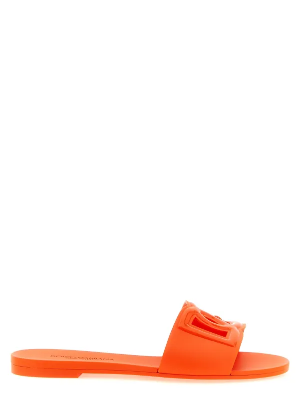 Bianca Sandals Orange made by Dolce & Gabanna