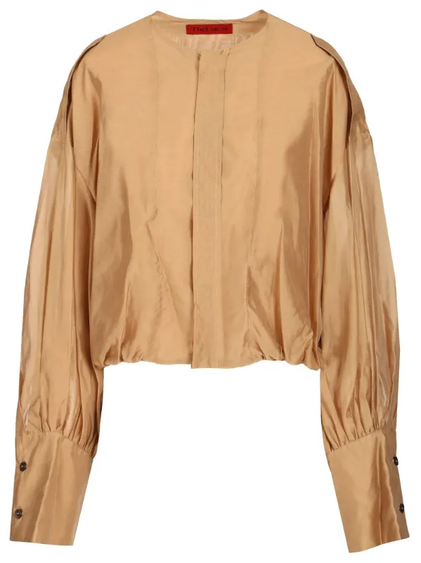 Diana Shirts Beige made by The Latest