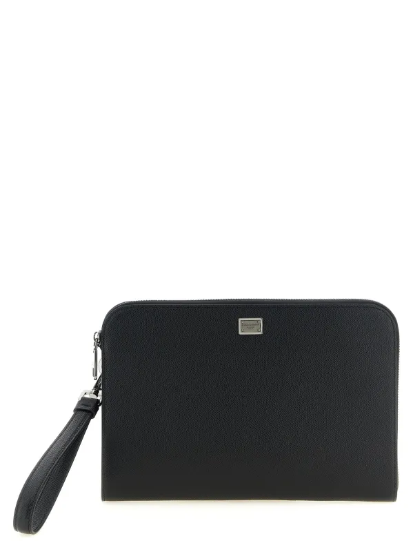 Sicily Clutch Black made by Dolce & Gabanna