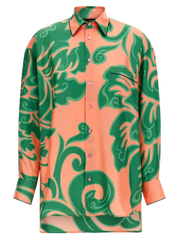 Floral Shirt Shirt And Blouse Multicolor made by Etro