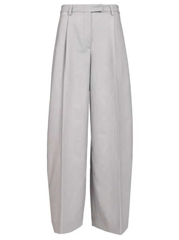 Tailored Trousers Grey made by The Latest